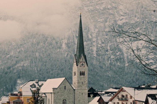 Thị trấn Hallstatt của nước Áo xinh đẹp