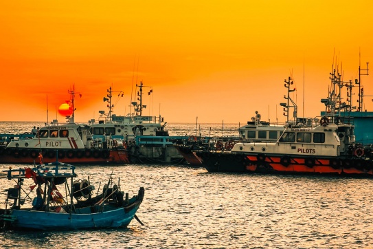 Chiều tàn trên bến Hoa Tiêu (Vũng Tàu)