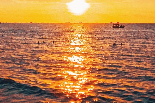 Vũng Tàu chụp vội một buổi chiều hoàng hôn