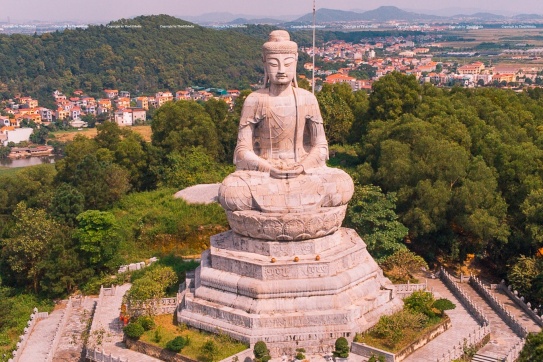 Đại Phật tượng A Di Đà tại chùa Phật Tích - Có thể bạn đã biết