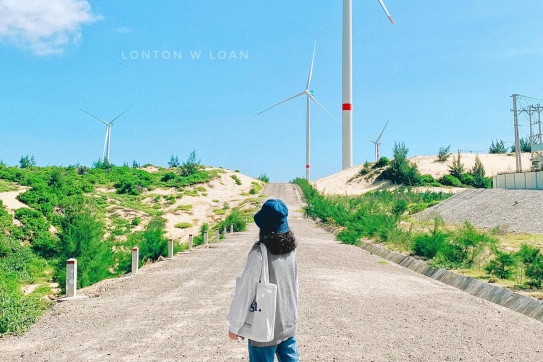 Check-in tại cánh đồng điện gió Phương Mai đẹp như tranh