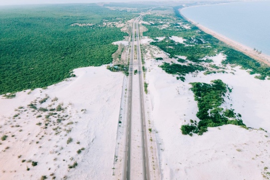 Bàu Trắng | Một trong những cung đường biển đẹp nhất Việt Nam 