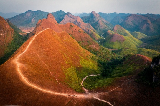 Hạ Lang mùa cỏ cháy!