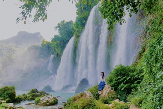 Thác Bản Giốc Mùa nước đổ