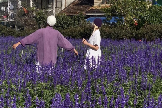 Check-in Đà Lạt tím mộng mơ