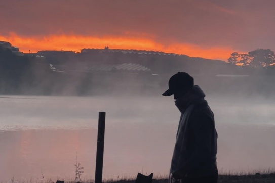 “Săn sương …”