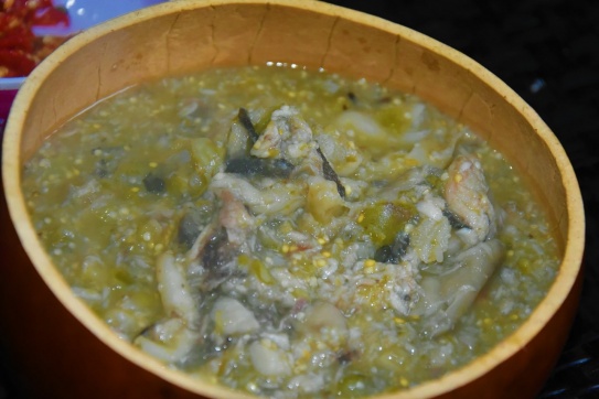 Canh thụt đọt mây “ăn hay không ăn nói một lời thôi” 