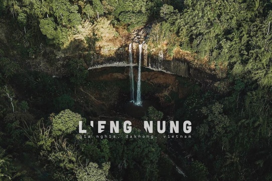 Thác Liêng Nung hùng vĩ giữa rừng núi đại ngàn Đắk Nông 