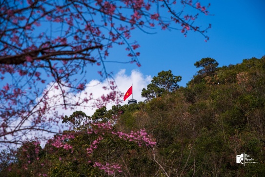 Ngay lúc này tại Cột cờ Lũng Cú (Hà Giang)