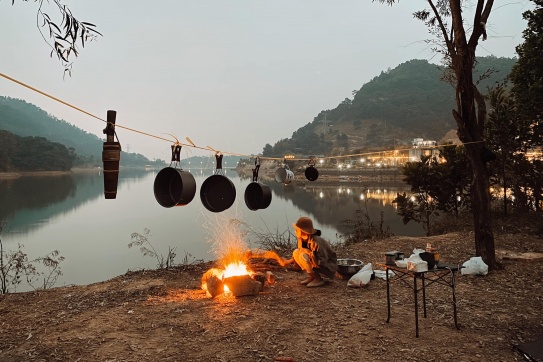 Cuối tuần picnic cực chill tại Hồ Đồng Đò - Sóc Sơn