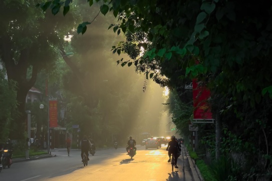 Hà Nội đang vào những ngày thu đẹp nhất trong năm