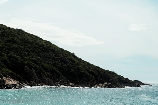 Đến Bình Ba trúng ngay đợt ảnh hưởng bão 