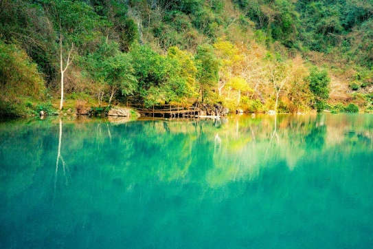 Có một mùa nước xanh ngắt tại Lạng Sơn.