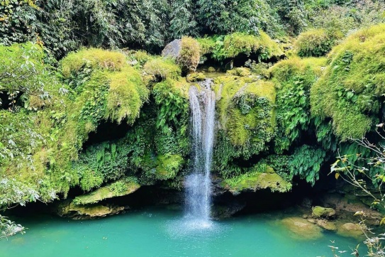 Mộc Châu | Ngẩn ngơ trước vẻ đẹp Thác Chiềng Khoa hùng vĩ