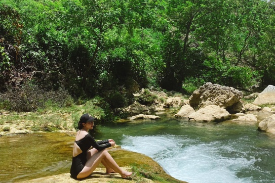 Thác Nàng Tiên hùng vĩ giữa thiên nhiên Mộc Châu hoang sơ