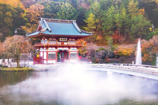 Chùa Katsuoji (Osaka) & Búp bê Kachi - Daruma - Mang đến may mắn