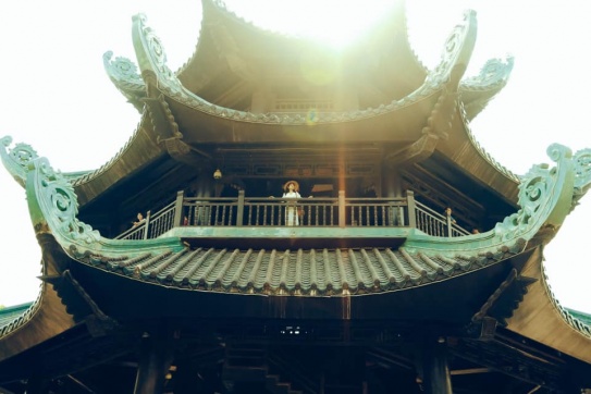 “Điểm danh” các góc sống ảo thần thánh tại Chùa Bái Đính