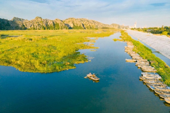 Toàn cảnh Đầm Vân Long (Ninh Bình) đẹp mê hồn