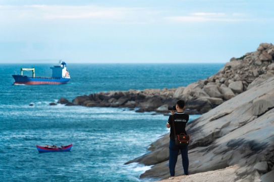 Check in hoa bằng lăng Mũi Dinh - Ninh Thuận (Khánh Hòa) 