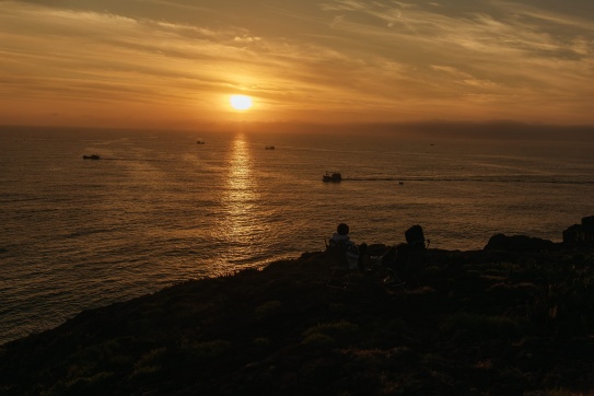 Một chút bình minh tại Hòn Yến (Phú Yên)