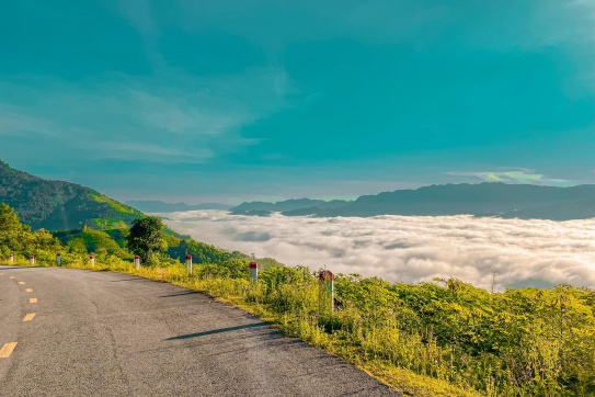 Cung đường “chiêm ngưỡng” biển mây Đèo Violak
