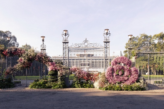 CHECK-IN CỰC HOT - 5 triệu đóa hoa “phủ kín” dinh Độc Lập