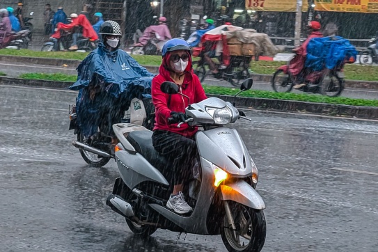 Một thoáng cơn mưa chiều nay!