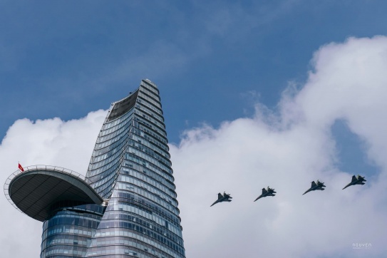 Bầu trời Sài Gòn những ngày nay....