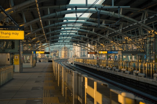 Sài Gòn chuyển mình với hệ thống Metro đầy hiện đại. 