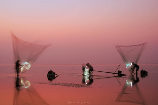 Chiêm ngưỡng vẻ đẹp ảo diệu của Biển Vô Cực ngay tại Thái Bình