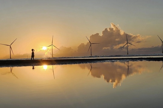 Trà Vinh cũng có “Biển Vô Cực” đấy nhé!