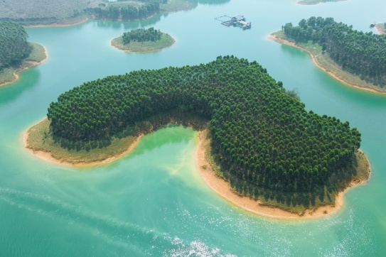 Mùa hè tránh nóng ở hồ Thác Bà (Yên Bái)