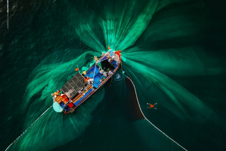 Lưới Vây - Nghệ thuật tạo hình trên đại dương