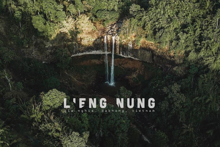 Thác Liêng Nung hùng vĩ giữa rừng núi đại ngàn Đắk Nông 
