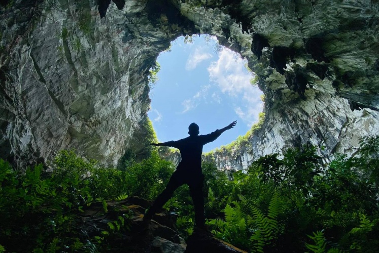 Hố sụt giữa lòng Hà Giang dành riêng cho những người ưa mạo hiểm