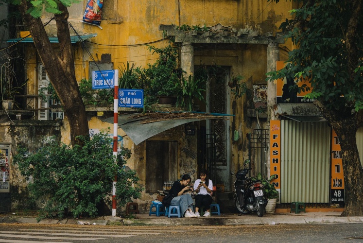 Hà Nội trong cơn mưa