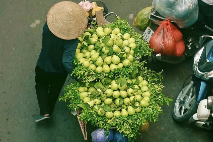 Hà Nội, một buổi sáng mùa đông có nhiều nắng.!