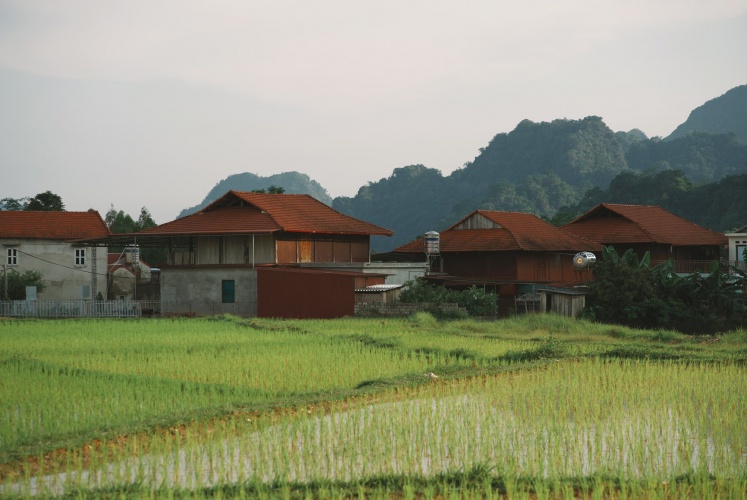 Bản làng bình yên.....