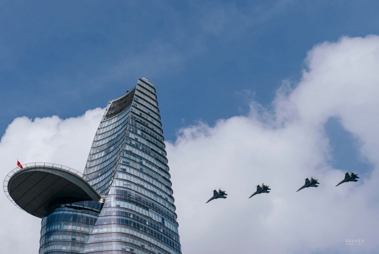 Bầu trời Sài Gòn những ngày nay....