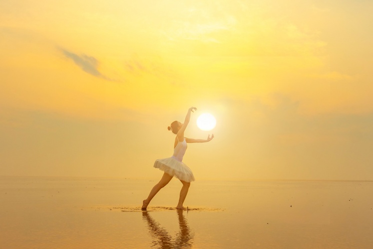 Điệu múa “thiên nga” trên biển Vô Cực - Thái Bình