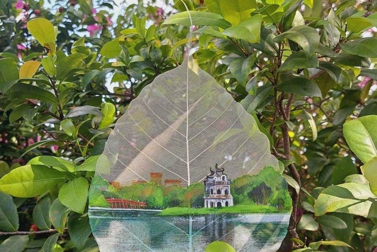 Có một Việt Nam đẹp và nên thơ trên xương lá